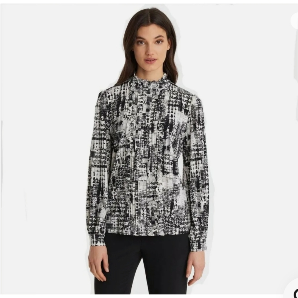 Karl Lagerfeld Long Sleeve Blouse